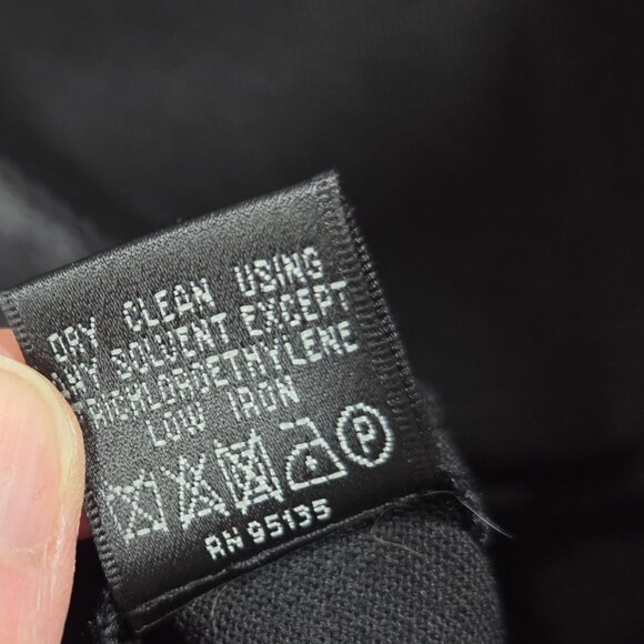 Lafayette 148 Pants Womens 10 Black Stretch Wool Menswear Career Trousers - Picture 7 of 11